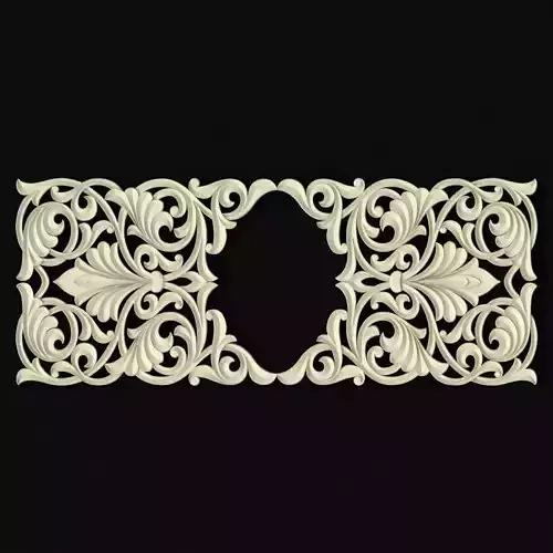 Central decor ornament for furniture