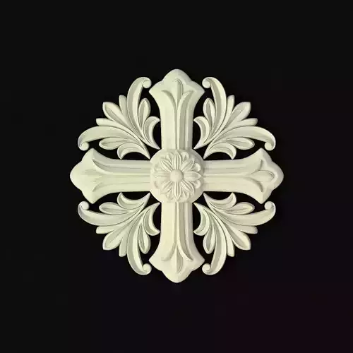 Central decor ornament for furniture