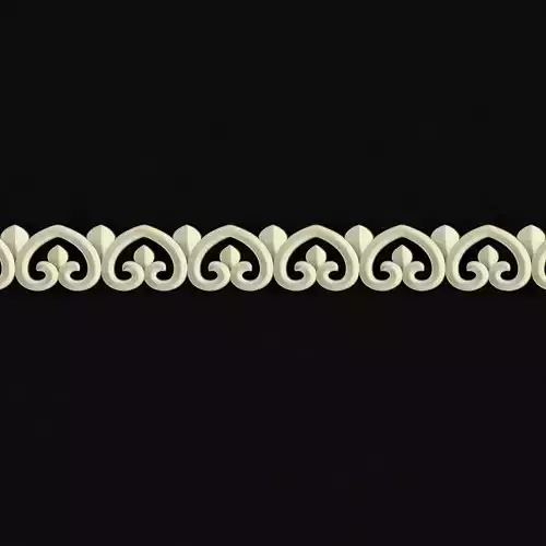 Central decor ornament for furniture