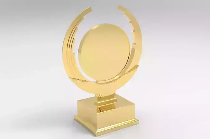 Trophy Gold Cup Award 3D print model