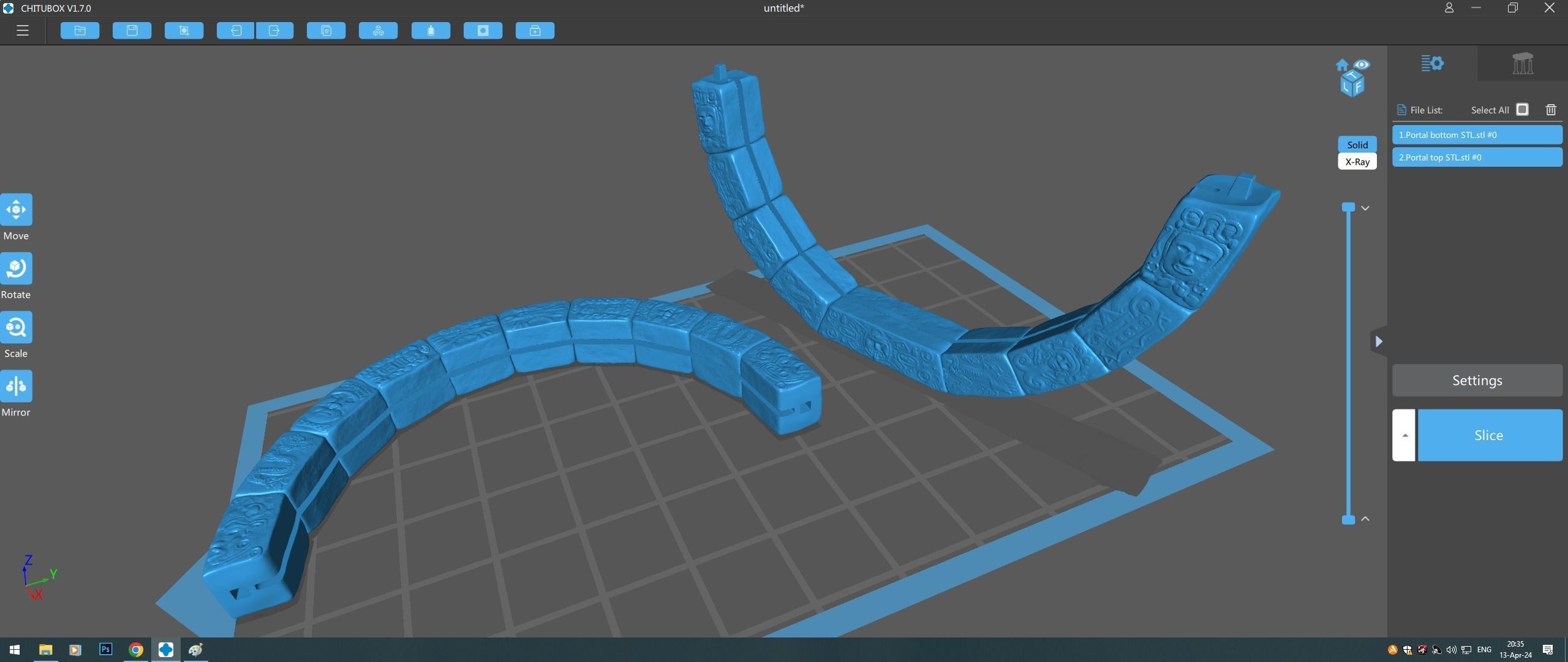 Death portal 3D model_12