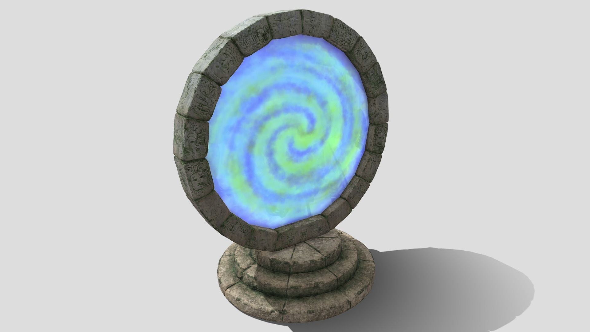 Death portal 3D model_8