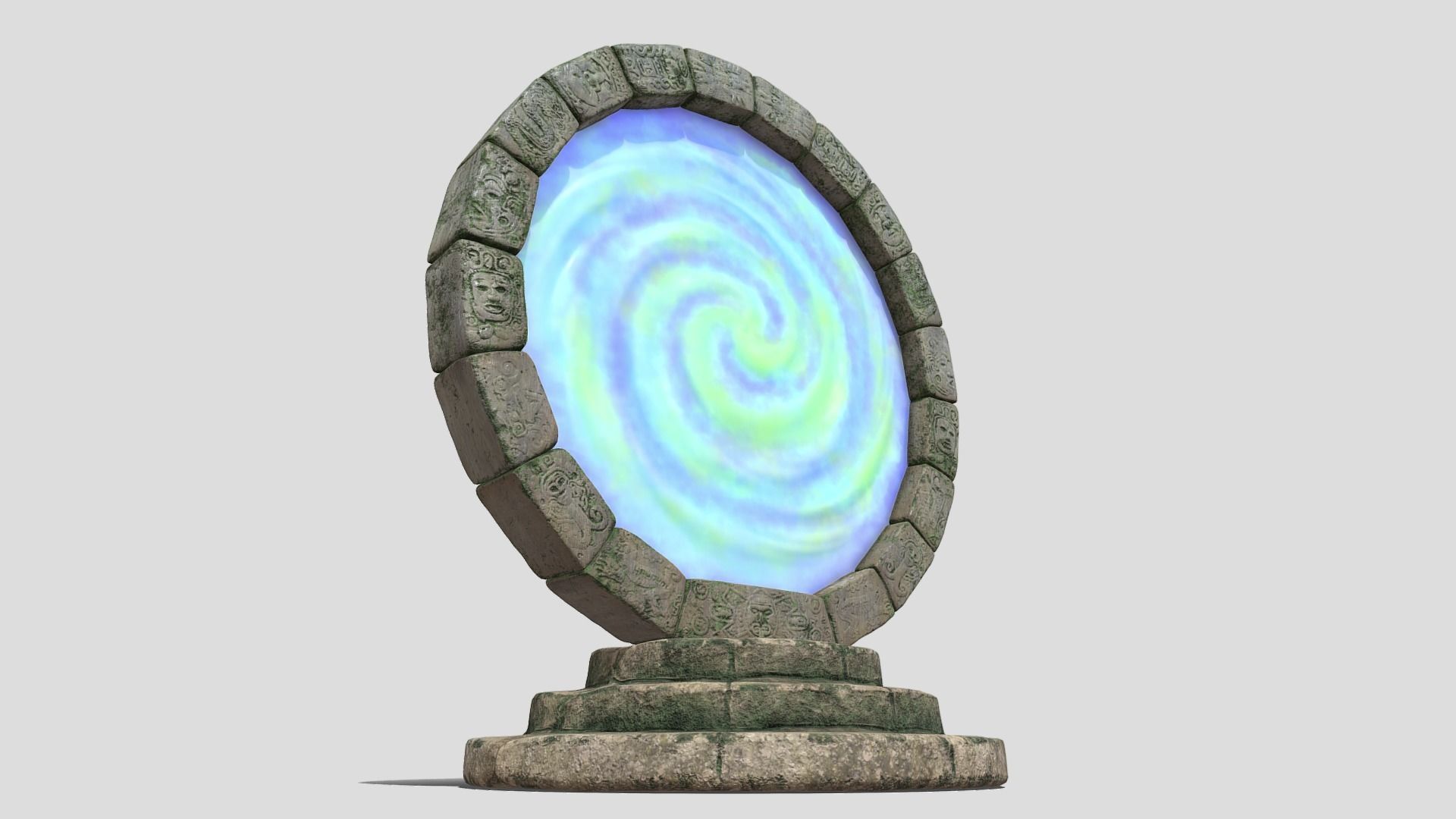 Death portal 3D model_15