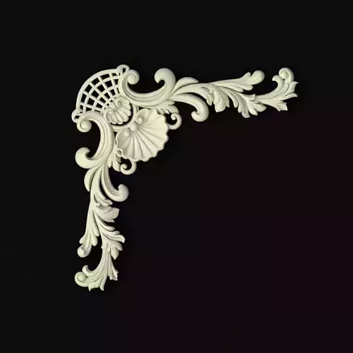 Central decor ornament for furniture