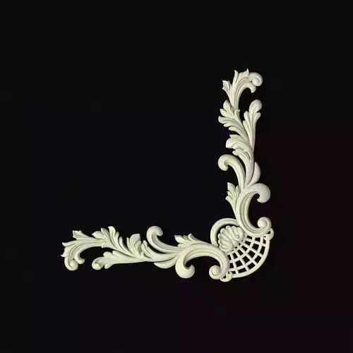 Central decor ornament for furniture