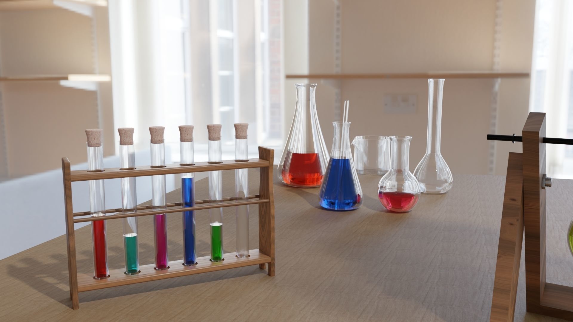 Chemistry Free 3D model_1