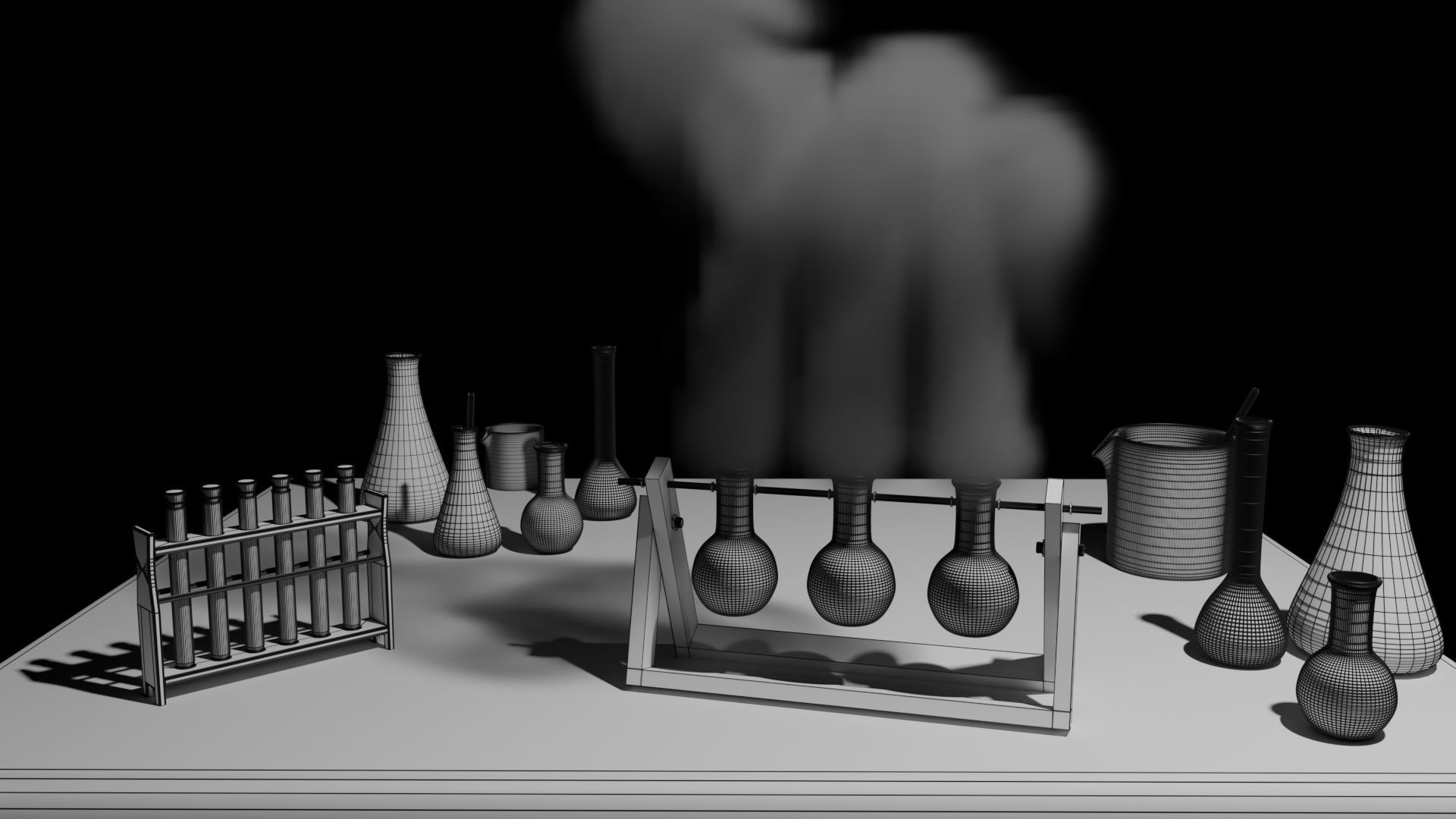 Chemistry Free 3D model_4