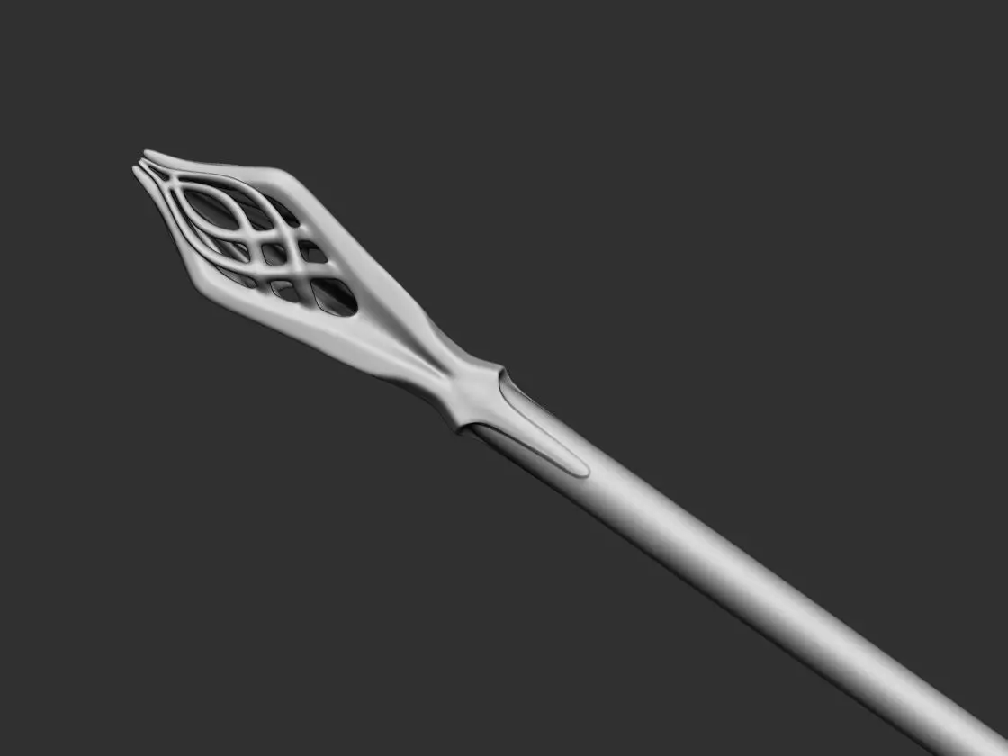 Gandalf Wizard Staff lord of the rings 3D DIGITAL DOWNLOAD 3D print model_0