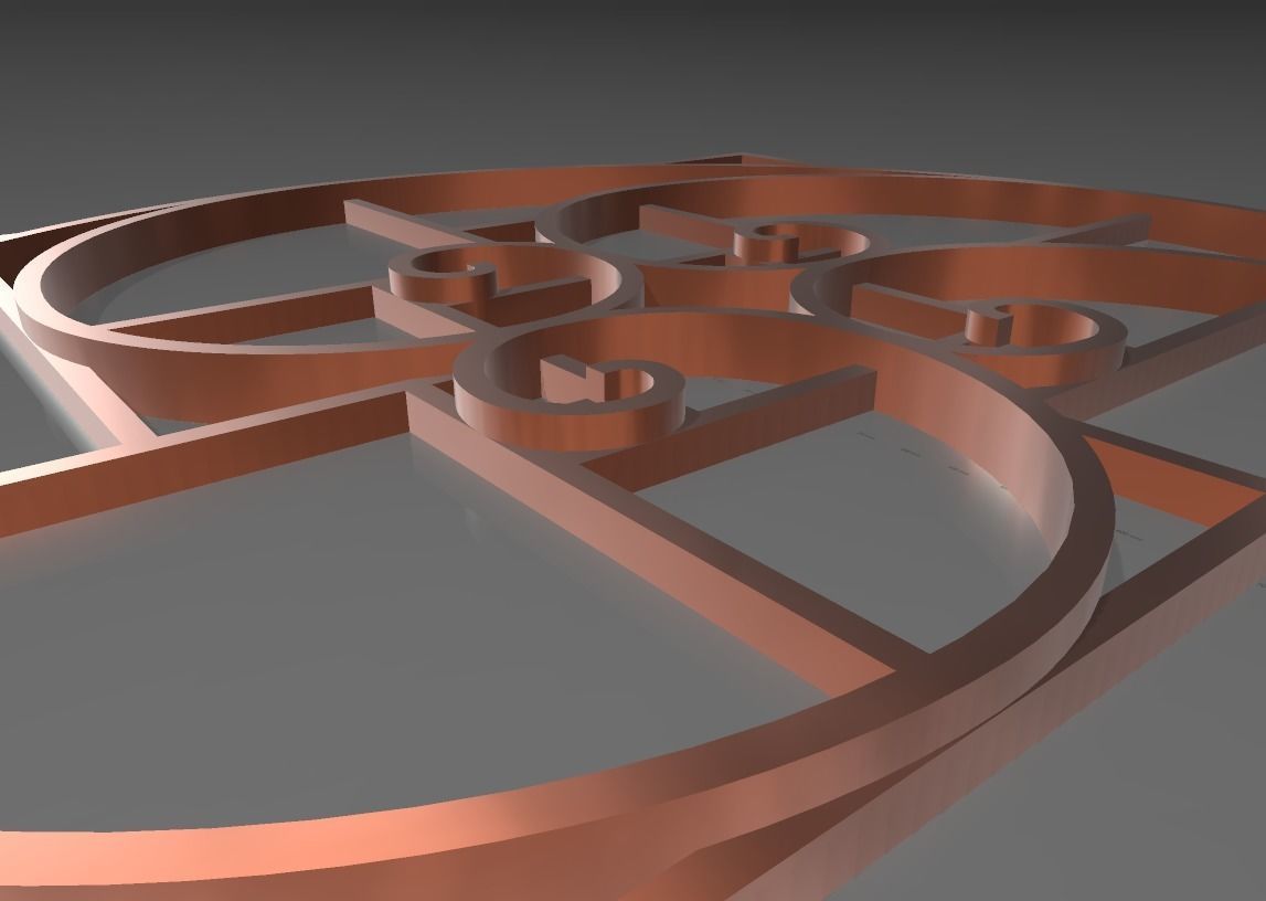 GEOMETRIA FIBONACCI 3D print model_5