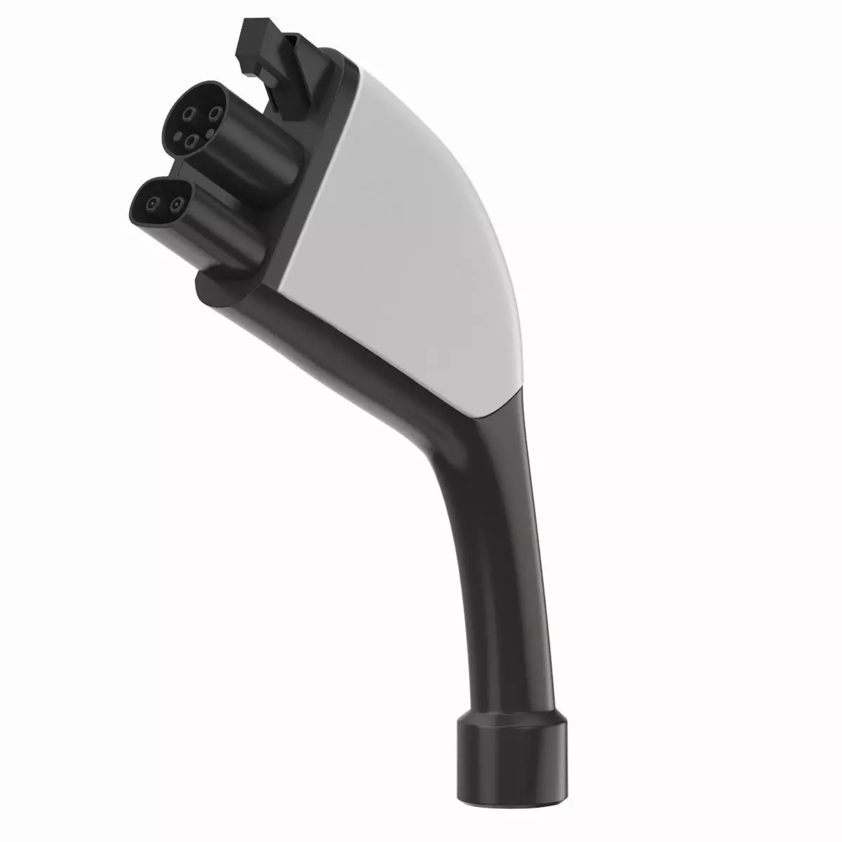 Electric Vehicle Charging Plug Socket 01 3D model_0