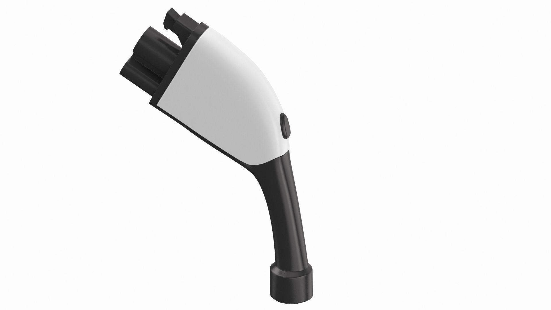 Electric Vehicle Charging Plug Socket 01 3D model_2