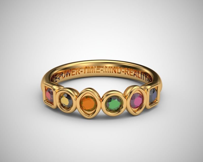 Thanos Ring 3D print model_9