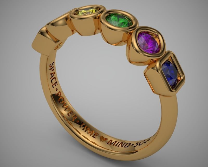 Thanos Ring 3D print model_11