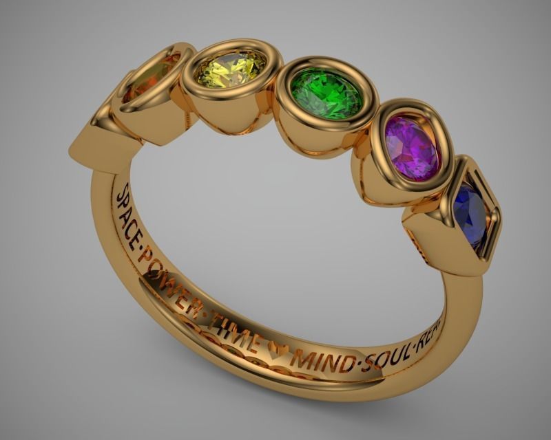 Thanos Ring 3D print model_8