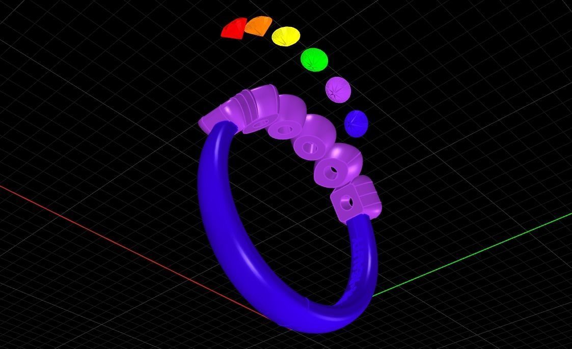 Thanos Ring 3D print model_14