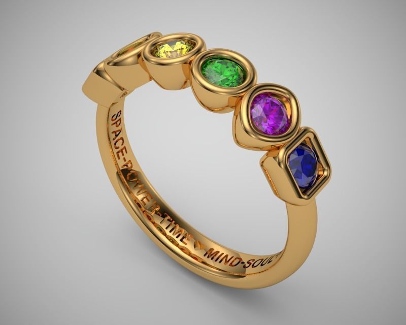 Thanos Ring 3D print model_7