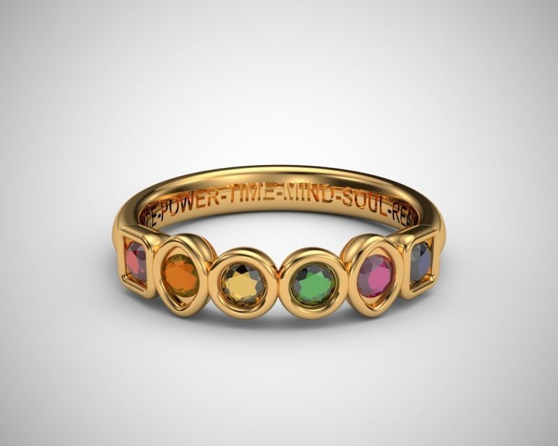 Thanos Ring 3D print model_4