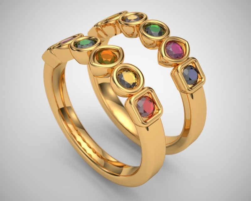Thanos Ring 3D print model_10