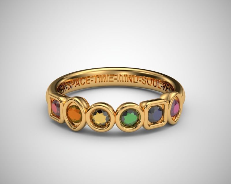 Thanos Ring 3D print model_3