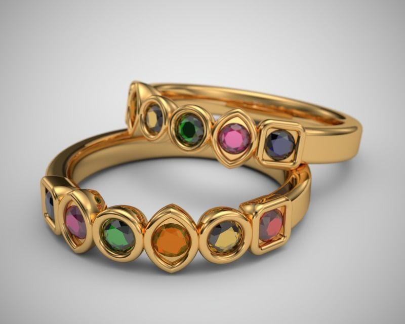 Thanos Ring 3D print model_2