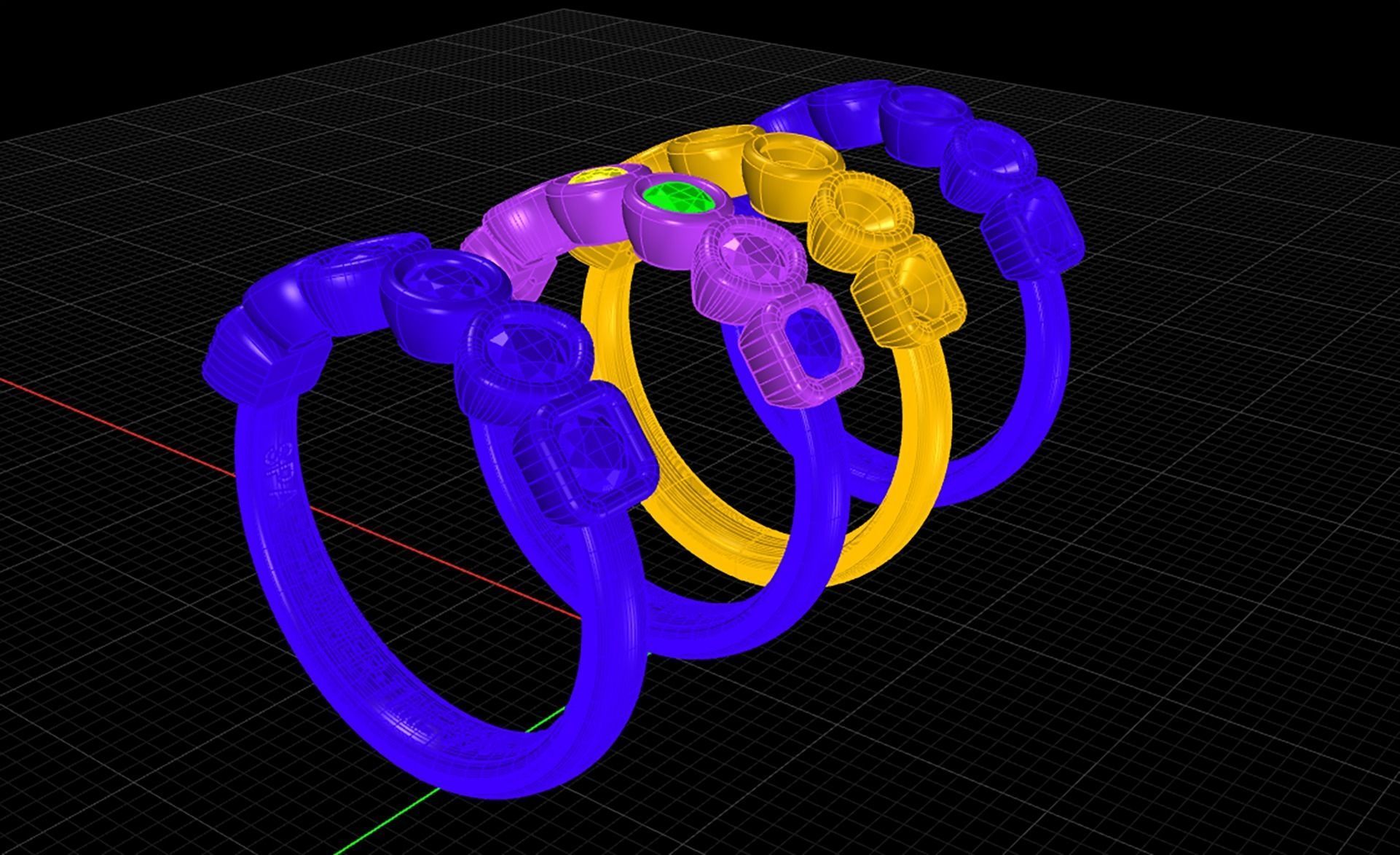 Thanos Ring 3D print model_19