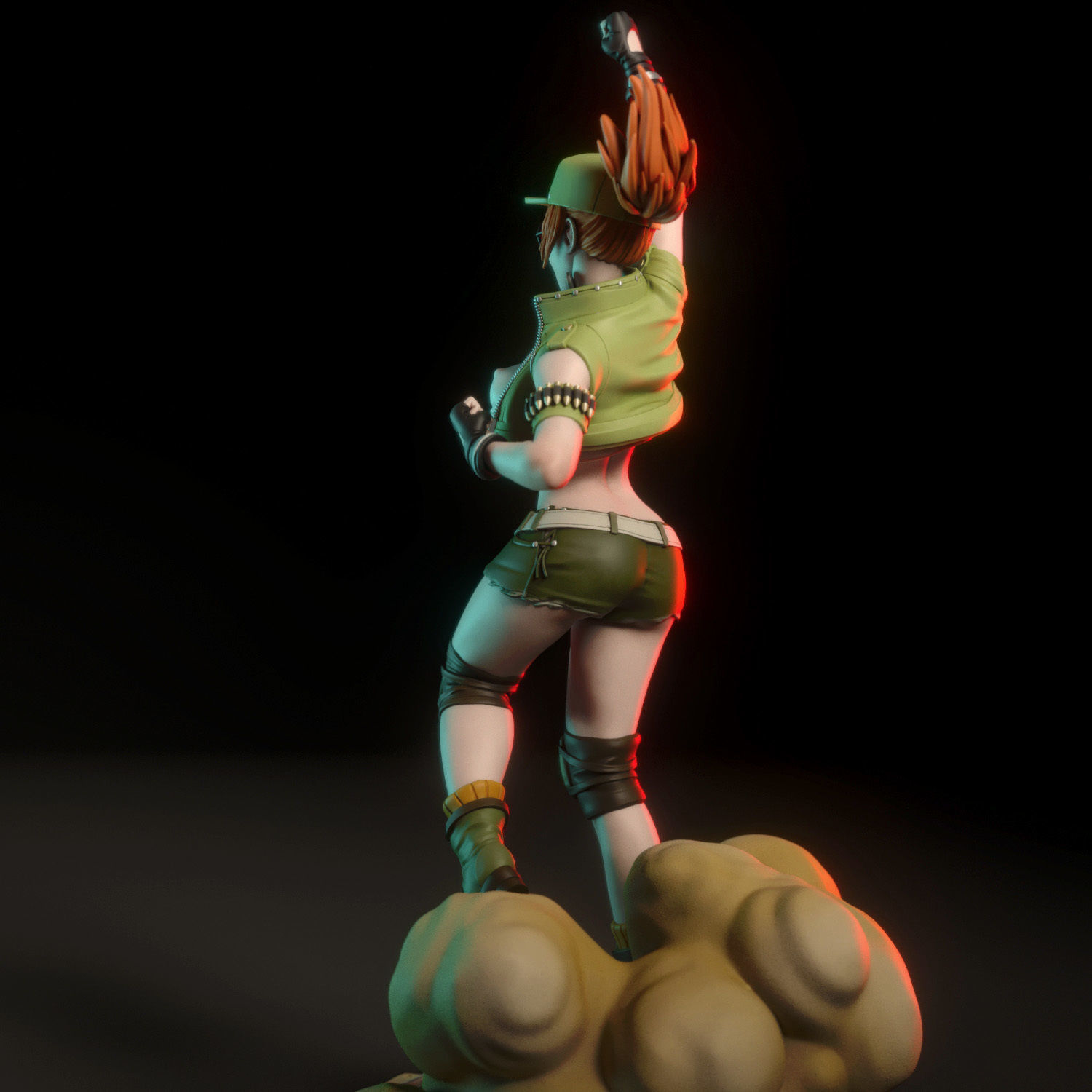 Fiolina Germi from Metal Slug 3D print model_3
