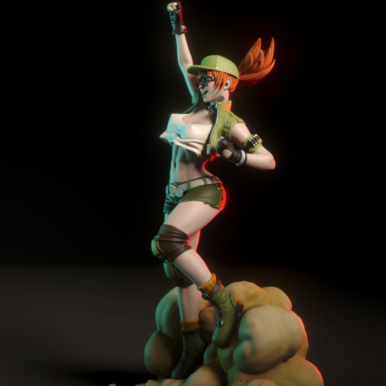 Fiolina Germi from Metal Slug 3D print model_4