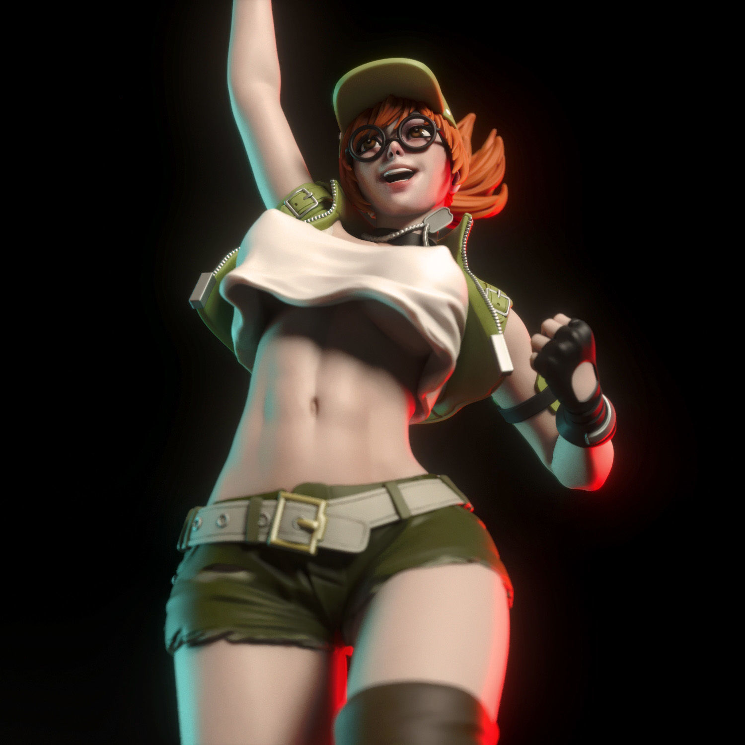Fiolina Germi from Metal Slug 3D print model_5