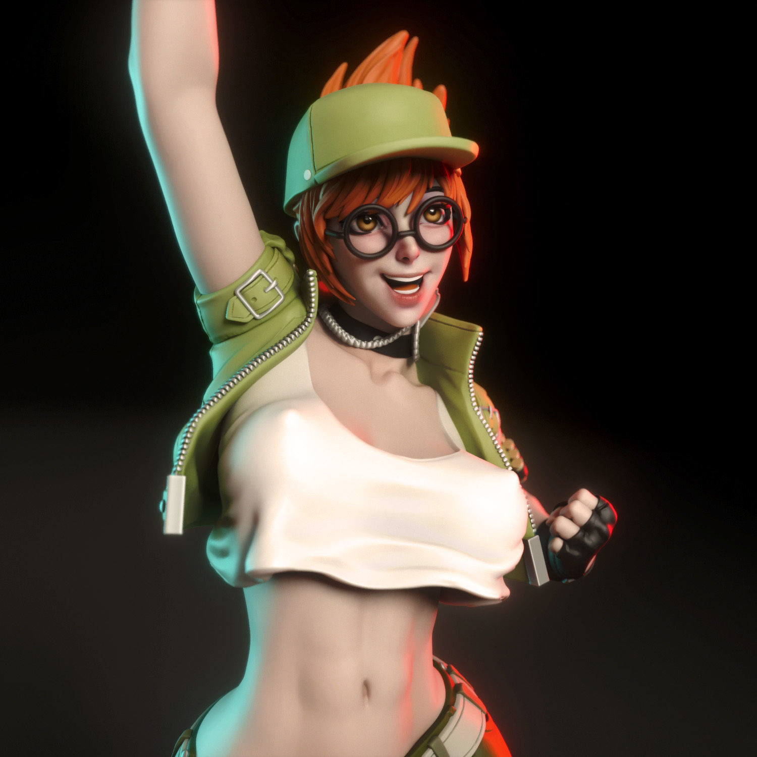 Fiolina Germi from Metal Slug 3D print model_6