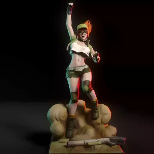 Fiolina Germi from Metal Slug 3D print model