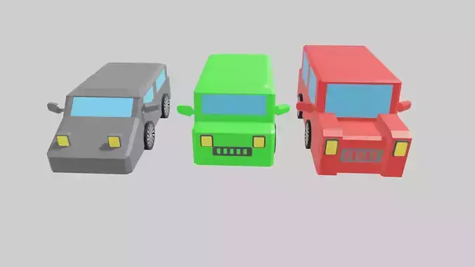 Low-Poly Car Pack