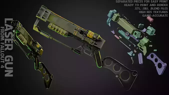 Fallout 4 LaserGun for Cosplay