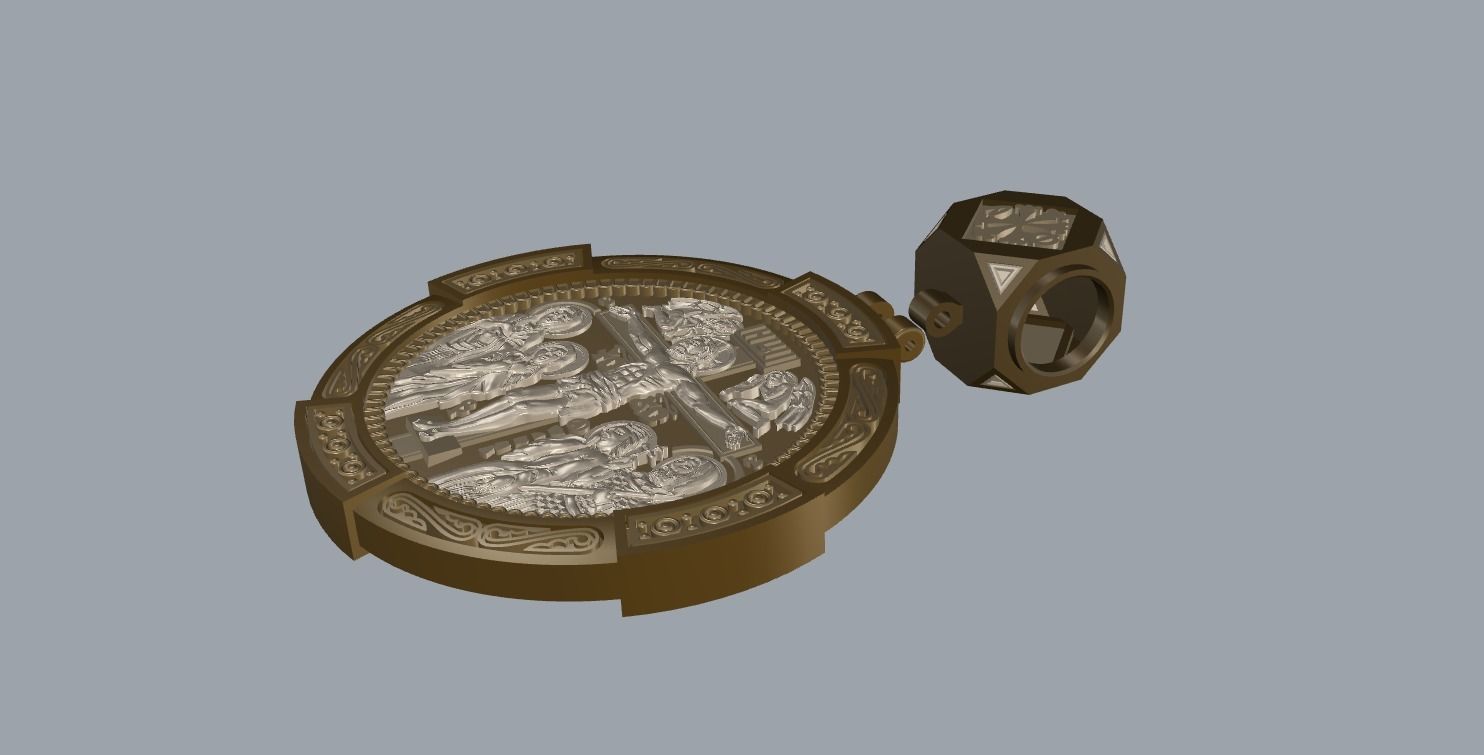 P 142 Crucifixion of Christ with upcoming 3D print model_17