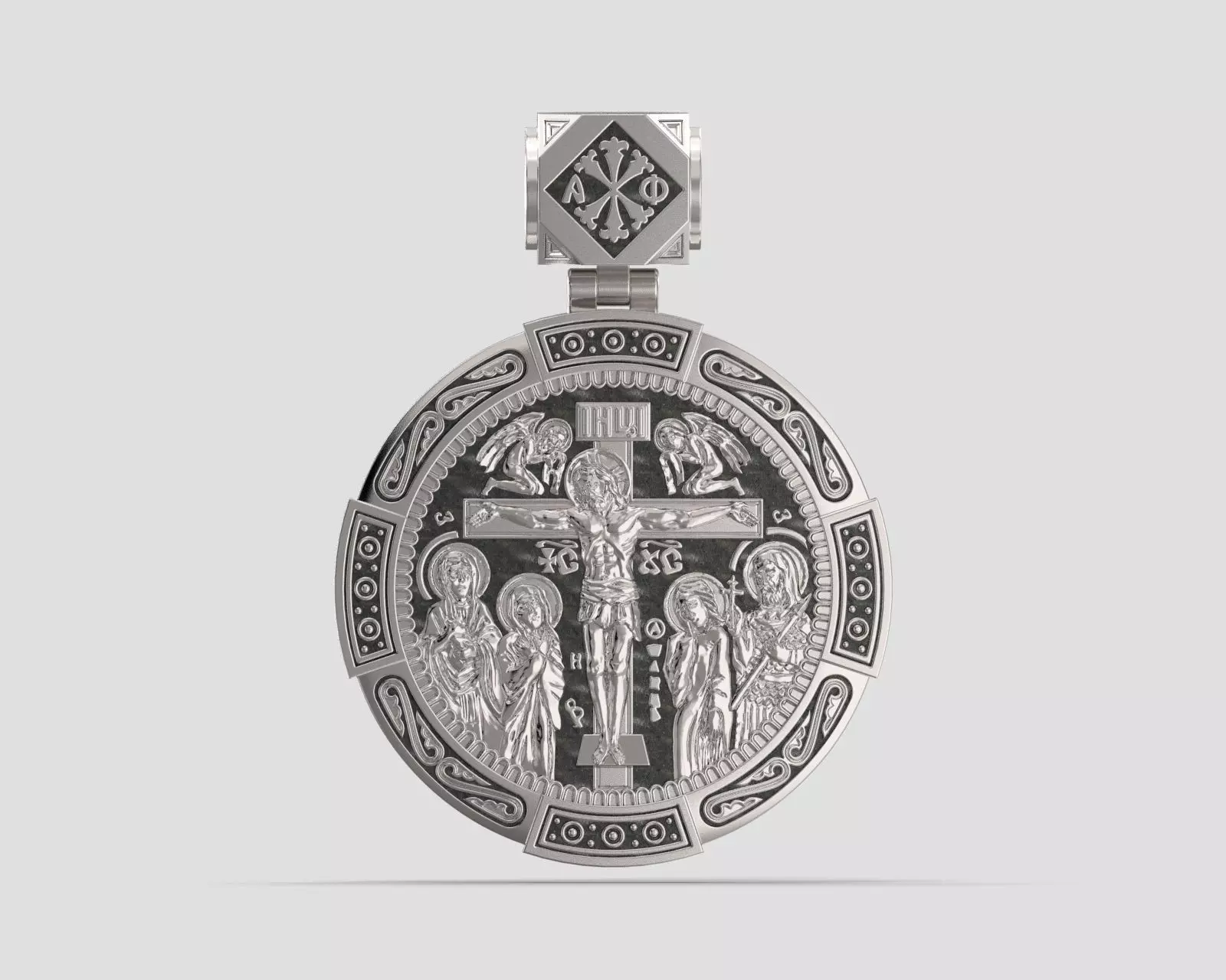 P 142 Crucifixion of Christ with upcoming 3D print model_0