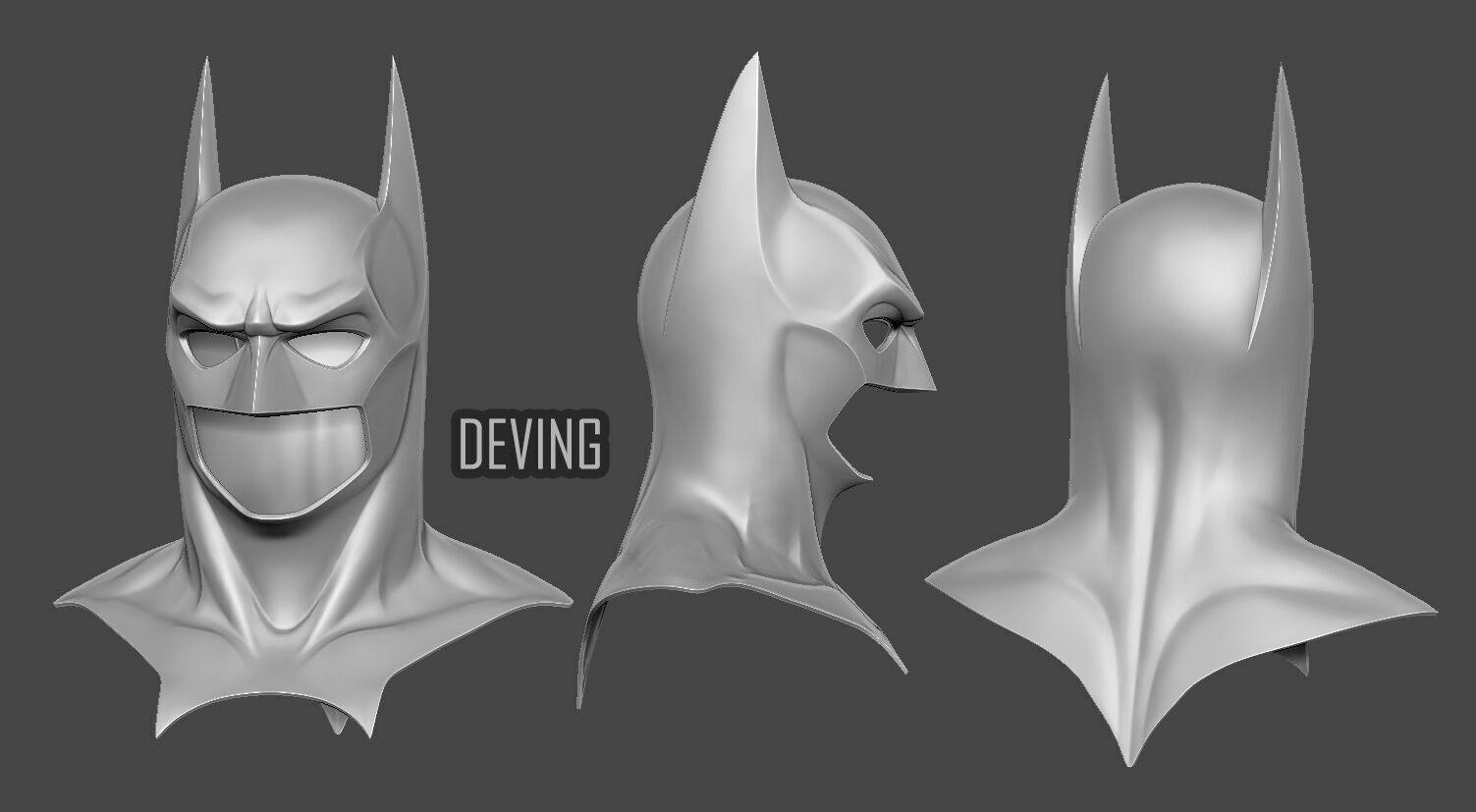 PANTHER FOREVER BATSUIT 1995 3D print model_5