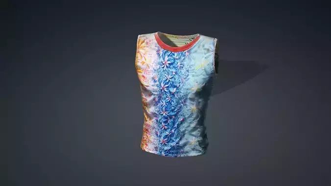 Male Summer Shirt PBR 4K