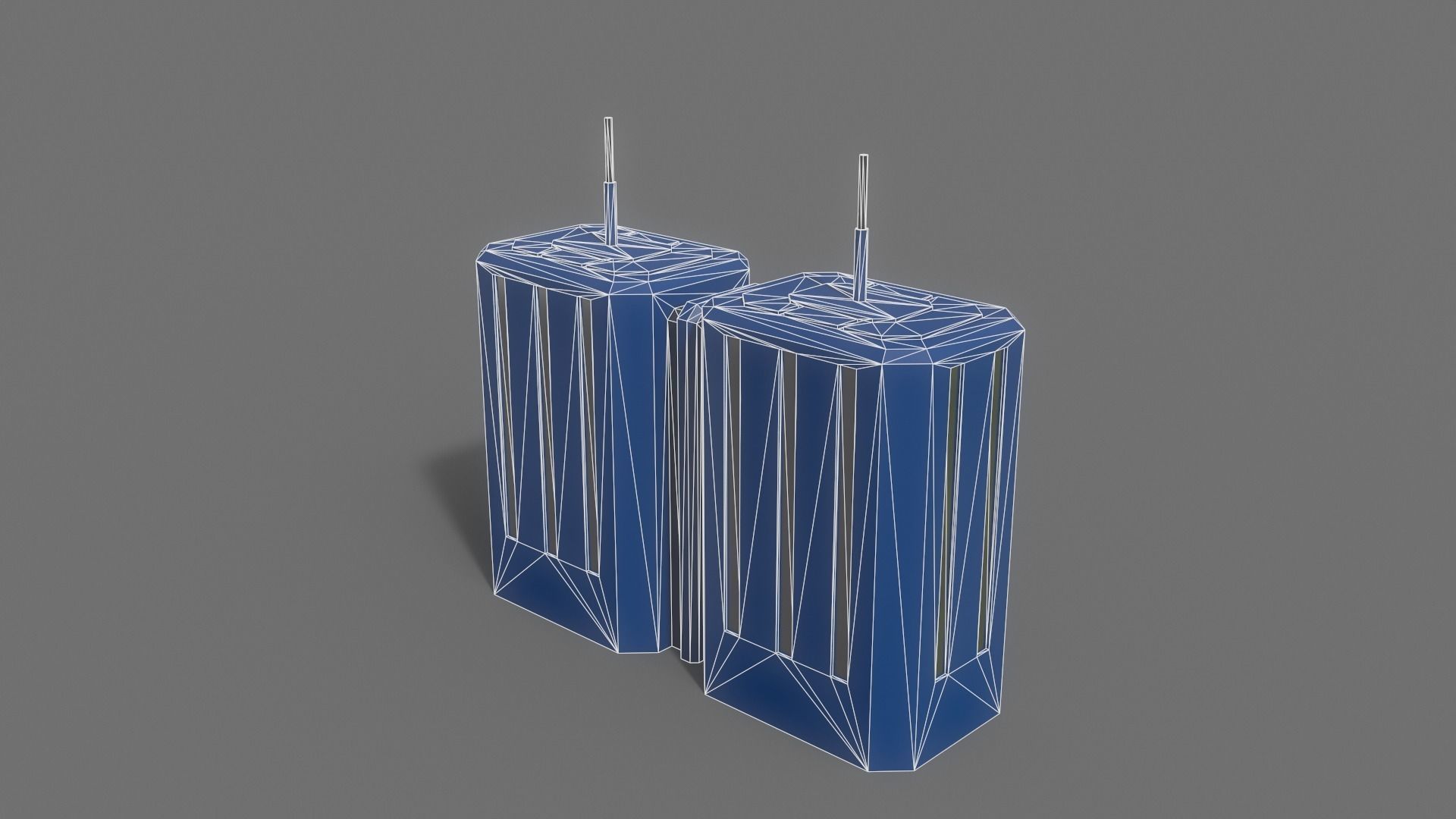 PBR Sci-Fi Building A28 Low-poly 3D model_10