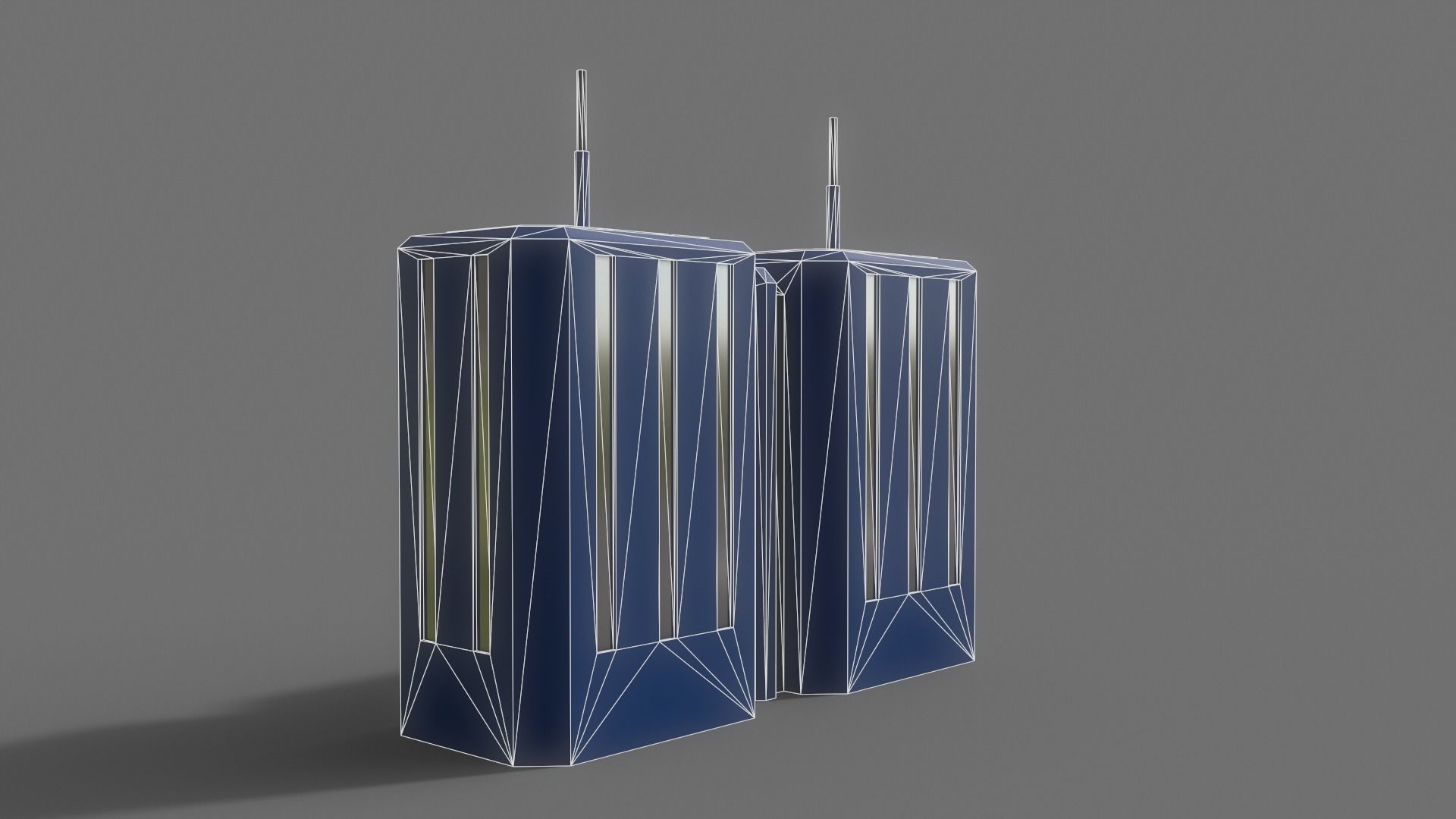 PBR Sci-Fi Building A28 Low-poly 3D model_11