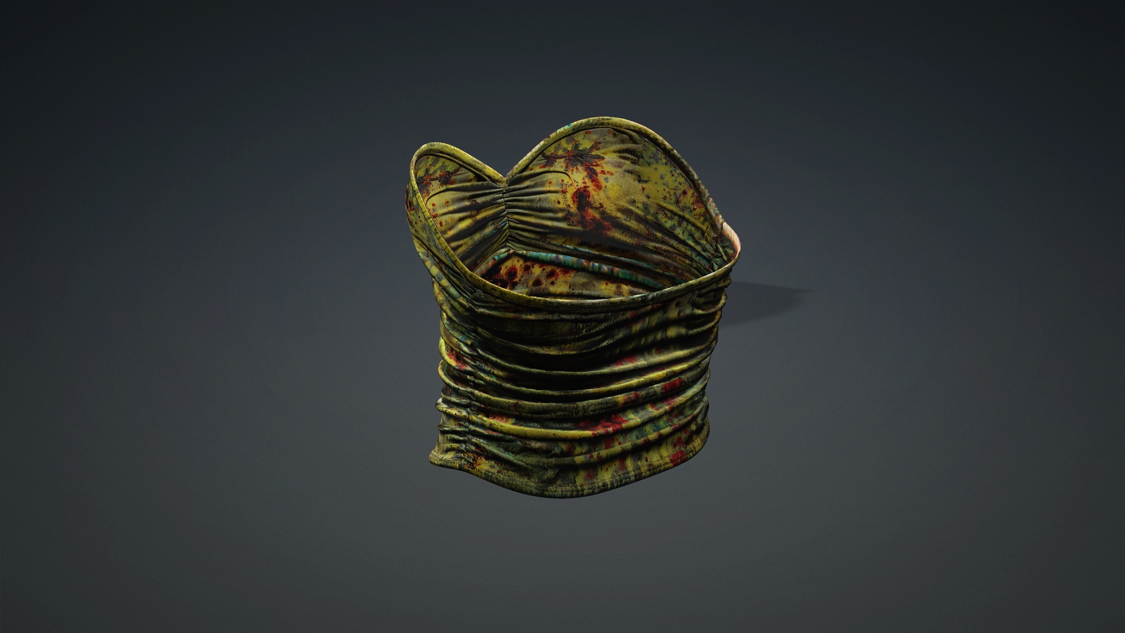 Postapocalyptic TOP PBR 4K Low-poly 3D model_1