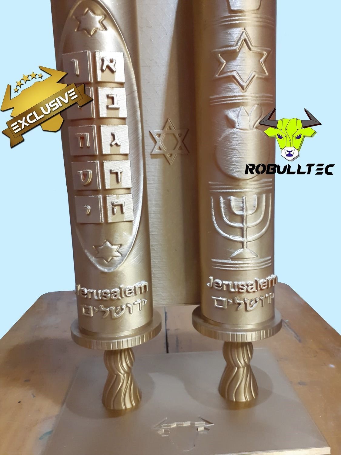 ROLL HOLDER 3D print model_2