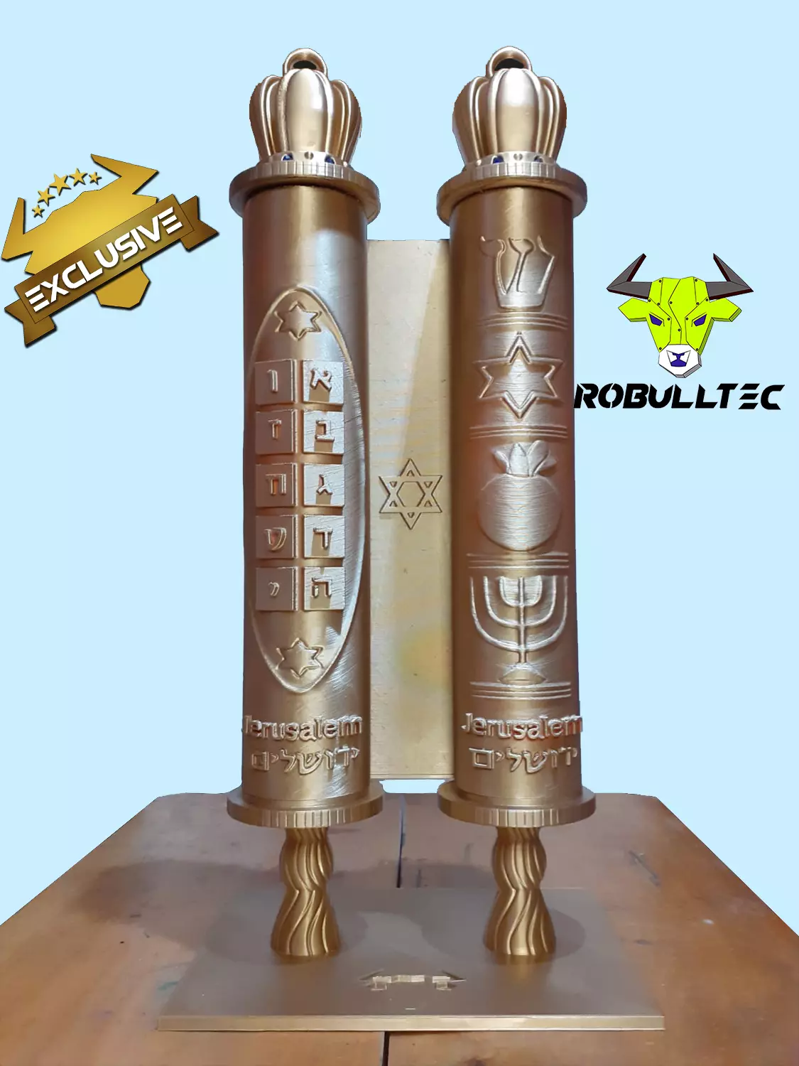 ROLL HOLDER 3D print model_0