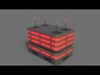 PBR Sci-Fi Building A30 Low-poly 3D model_1