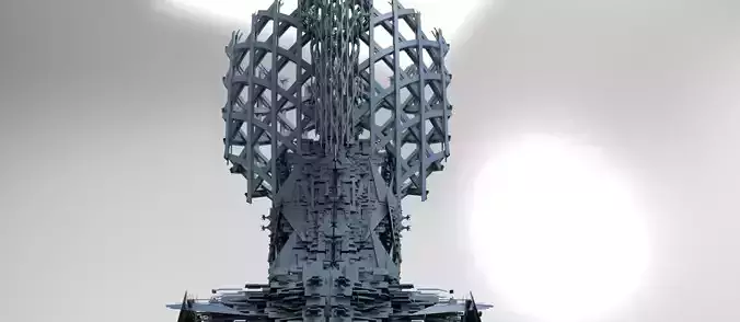 Space facility Dark weaved array 