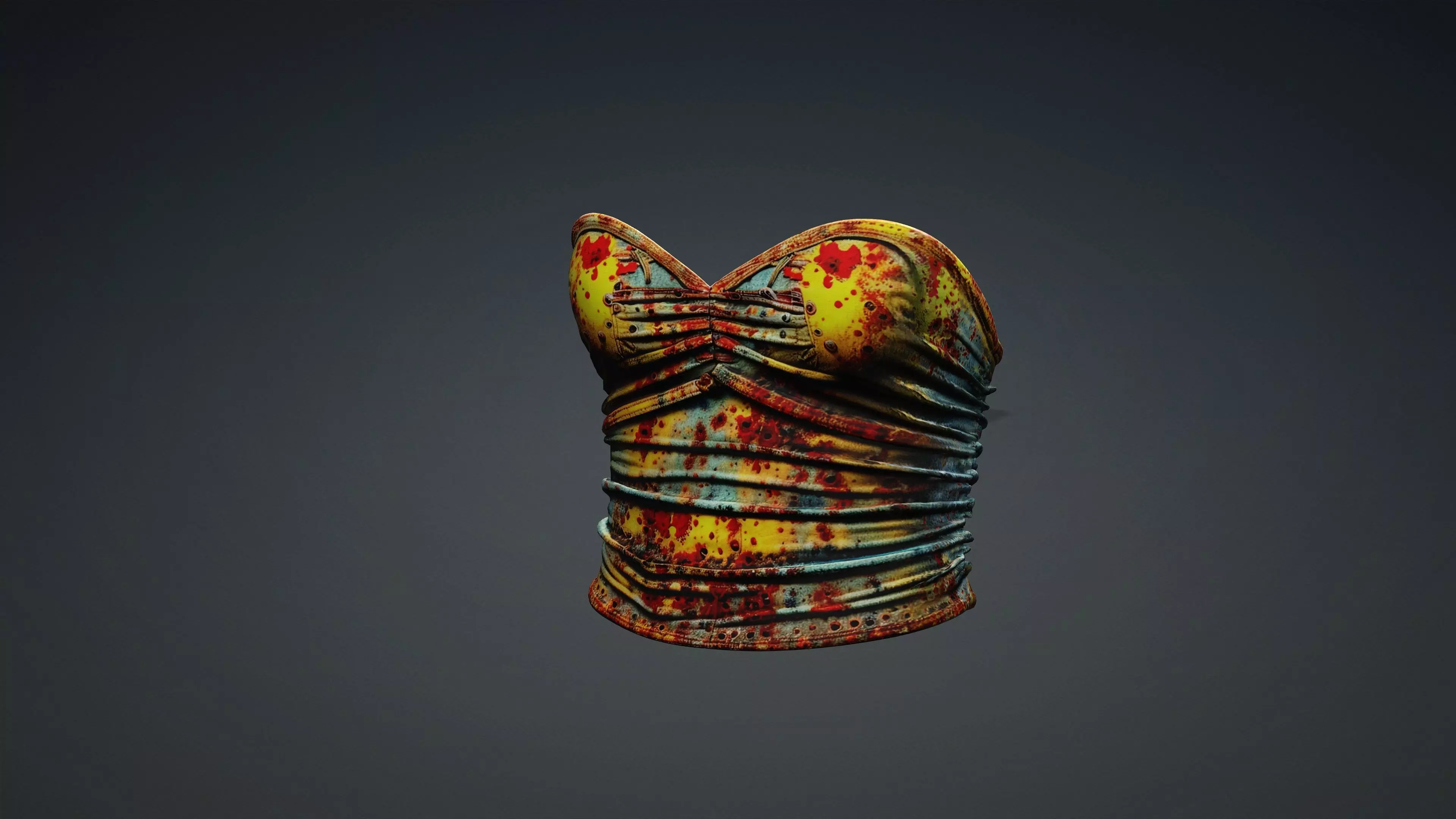 Postapocalyptic TOP PBR 4K Low-poly 3D model_0