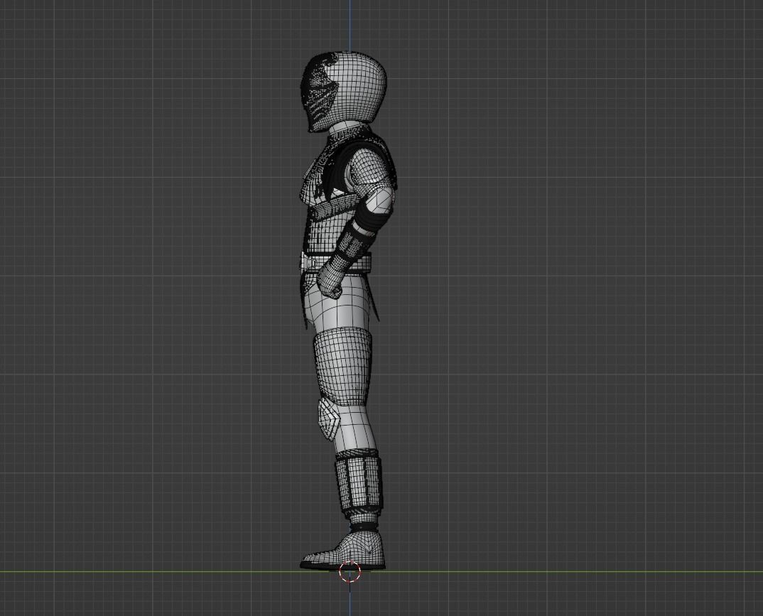White Ranger - Mighty Morphin Power Rangers The Movie 3D model_11