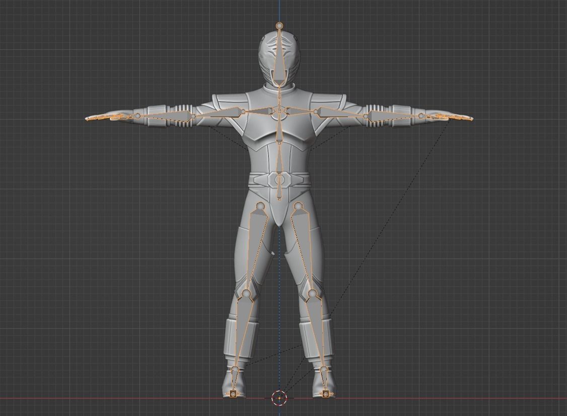 White Ranger - Mighty Morphin Power Rangers The Movie 3D model_15