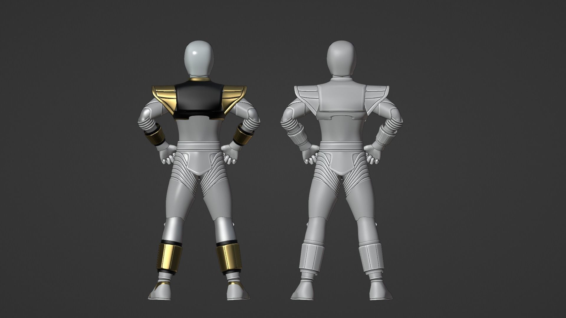 White Ranger - Mighty Morphin Power Rangers The Movie 3D model_20