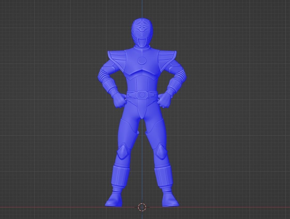 White Ranger - Mighty Morphin Power Rangers The Movie 3D model_16