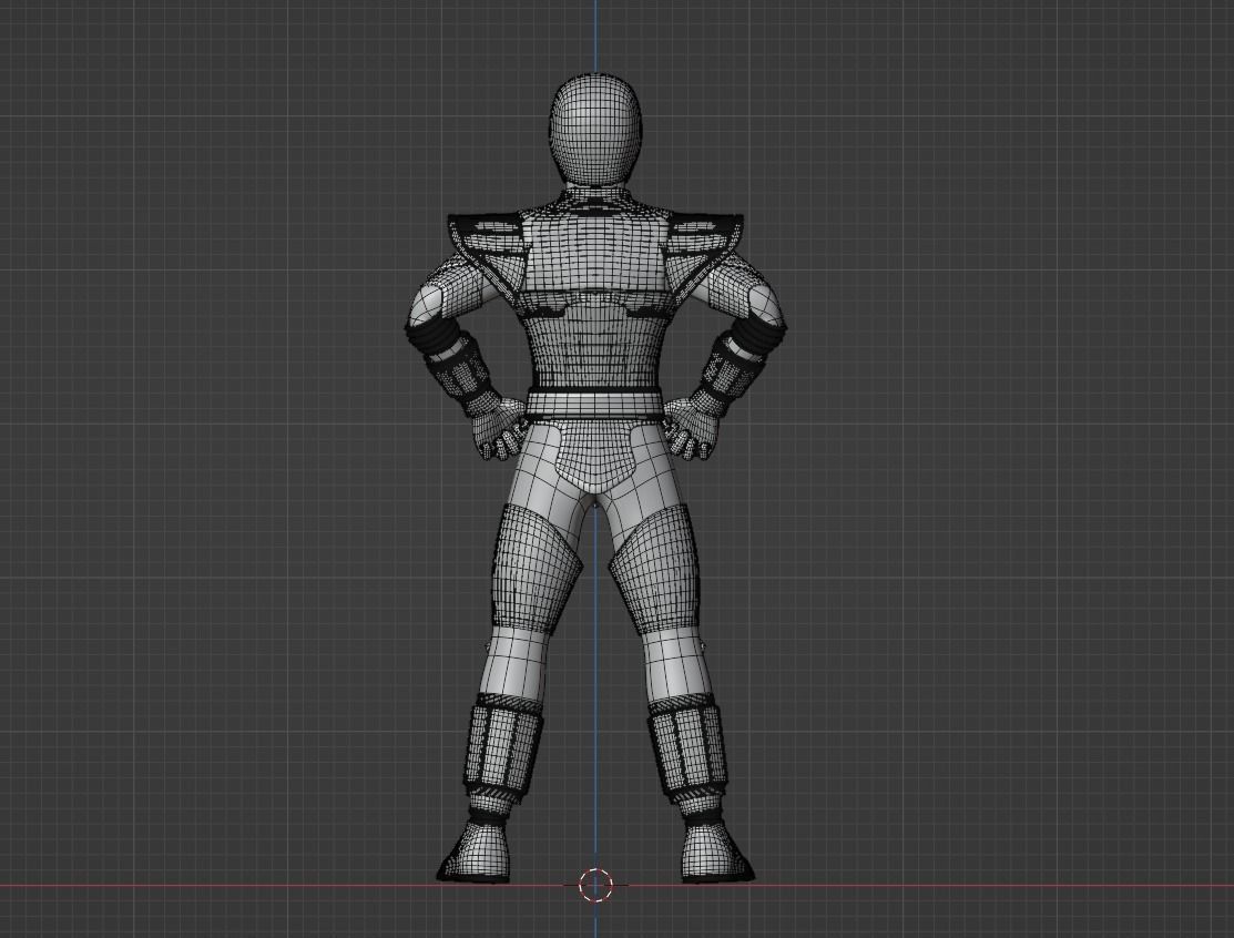 White Ranger - Mighty Morphin Power Rangers The Movie 3D model_12