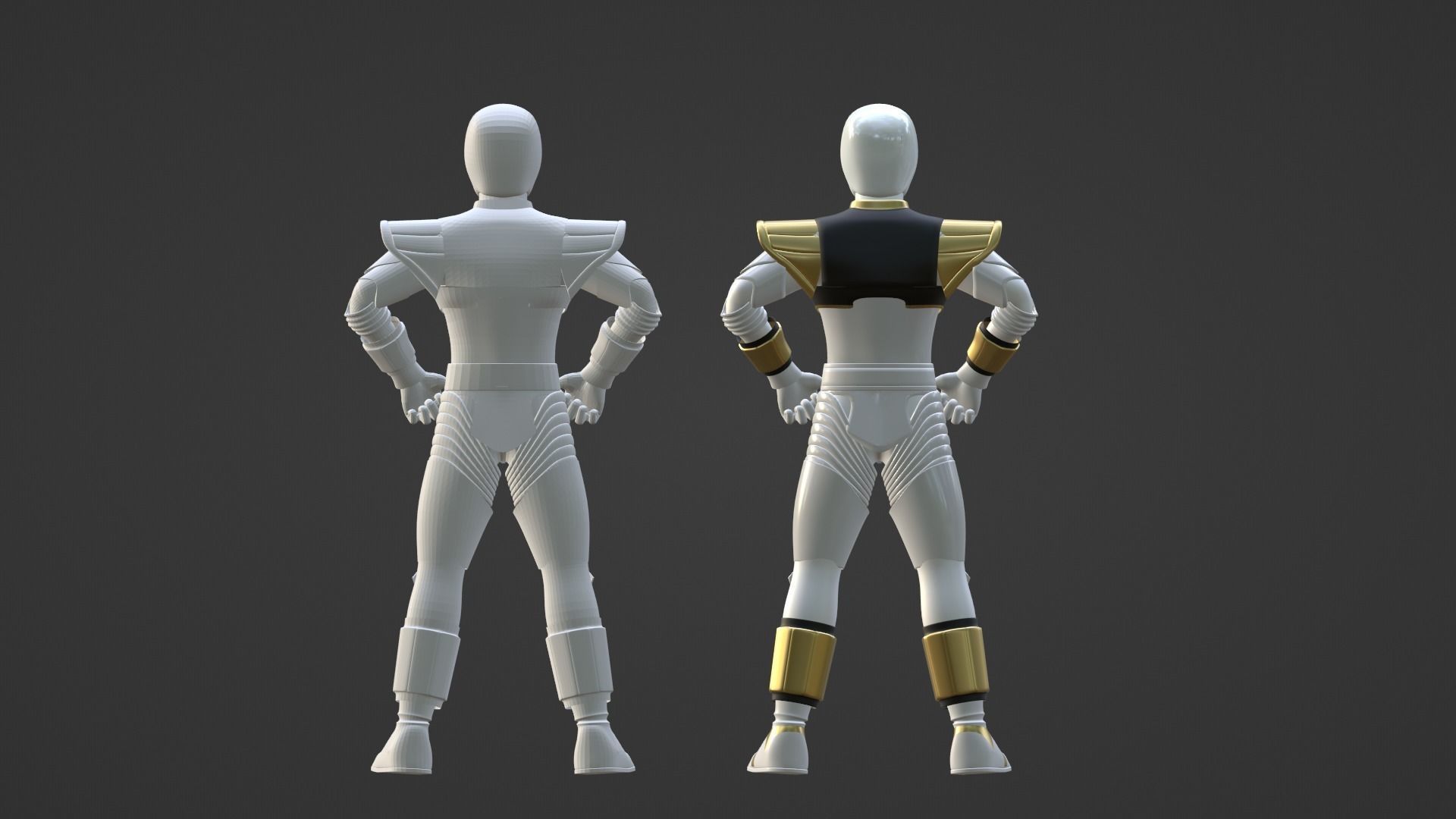 White Ranger - Mighty Morphin Power Rangers The Movie 3D model_18